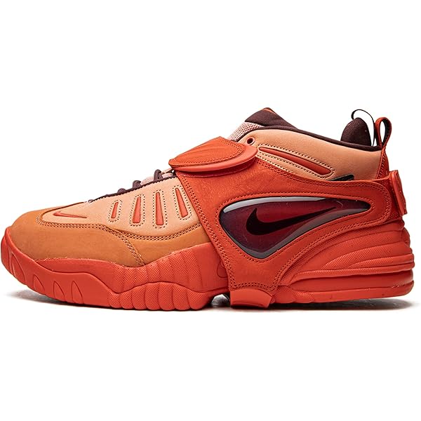 Nike Men's X Ambush Air Basketball Shoes, Lt Madder Root/Burgu, 10